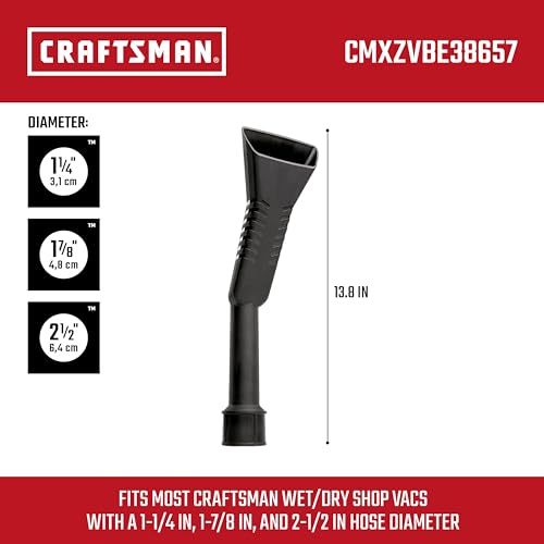 CRAFTSMAN CMXZVBE38657 1-1/4 in. to 2-1/2 in. Claw Nozzle Vac Attachment - size: Claw Nozzle