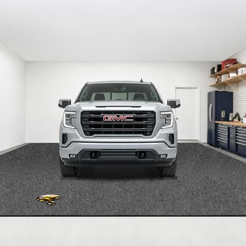 Garage Floor Mat 8'10"x22',Car Garage Mats for Floor Under Car SUV Truck | Oil Spill Resistant Garage Floor Parking Mat,Waterproof Garage Flooring Carpet w/Non-Slip Leak-Proof Back,Reusable Washable - size: 8'10" x 22'