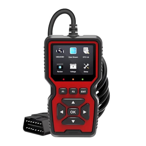 Yourkar OBD2 Scanner Diagnostic Tool, Code Reader OBD II Scanner with Reset & Live Data, Professional Check Engine Fault Code Reader I/M Readiness for OBD2 Cars, Car Accessories
