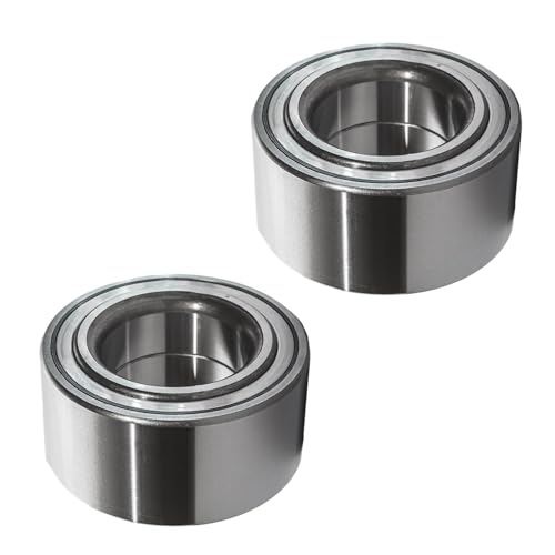 Detroit Axle - Pair Front Wheel Bearings for Honda Civic 1992-2005, Acura EL 1997-2005, Integra 1994-2001, Civic Del Sol 1994-1997 w/ABS - style: 510030 x2/Pair