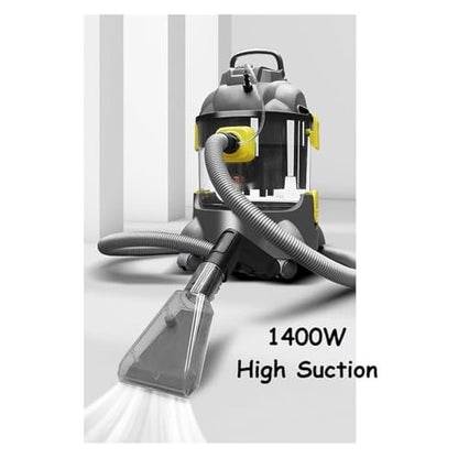 Carpet Cleaning Extractor, Portable Six Cleaning Function In One Carpet Sofa Curtain Car Interior Mattress Vacuum Steam 1400W Cleaner Machine