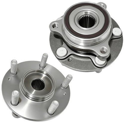 513420 Front Rear Wheel Bearing Hub Assembly for 2017-2023 Hyundai Elantra GT, Ioniq, Kona, Veloster N, 2017-2024 Kia NIRO, Forte, Seltos, 51750-F2000 (2PCS) - size: 513420