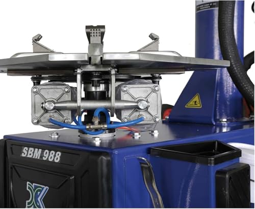 XK New Model 988 Tire Changer Tire Machine Wheel Changers 110V Combo 690S Balancer Rim Clamp with 36 Month Part Replacements - color: Model: 988+690S