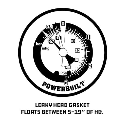 Powerbuilt Vacuum Pump Set with Hoses, Repair Components and Hydraulic Systems, Hoses, Reservoir and Adaptors, Bleed Air and Siphon Car Fluids 648774