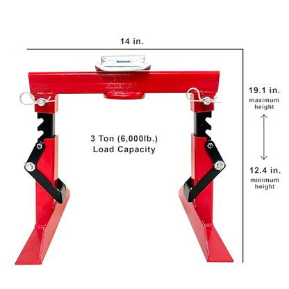 Safety 3 ton Jack Stand Jackstand Jack Automatic Lift