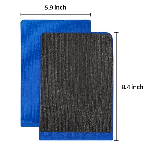 Tidy Monster 2 Pack Clay Mitt and Bar, Medium Grade Bundle with Blue Clay Towel for Car Cleaning and Polishing - color: Blue