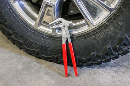 ABN® | Wheel Weight Pliers – Wheel Weight Hammer Tool Tire Weight Removal Tool