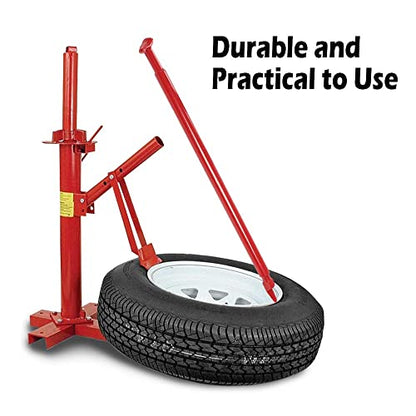 G-PLUS Manual Tire Changer, Tire Bead Breaker, Portable Hand Tool Manual | Car Tire Changer for Garage & Auto Shop