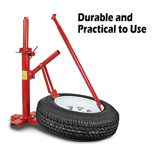 G-PLUS Manual Tire Changer, Tire Bead Breaker, Portable Hand Tool Manual | Compatible with Garage & Auto Shop