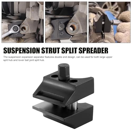 5.5-11.5mm Suspension Strut Spreader Tool,Ball Joint Splitter,Suspension Strut Split Hub Steering Knuckle Spreader,Lower Control Arm Prying Tool & Strut Tool for Car Suspension Systems