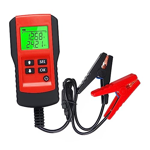 ABOOFAN Battery Tester Charger Car Battery Analyzer Digital Material Car Supply