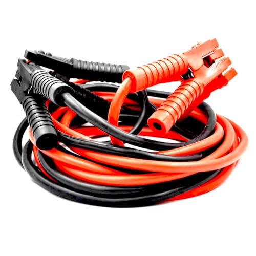 XINCOL A5 100% Copper Jumper Cables 20FT– Heavy-Duty for Trucks & SUVs, Includes Carry Bag & Gloves - size: 6 Meter(20ft)