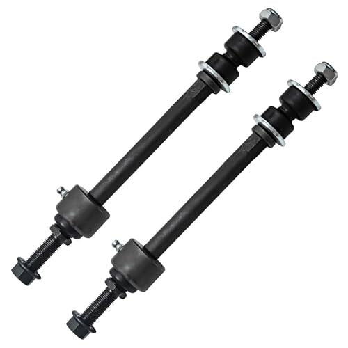 Detroit Axle - 4WD Front Struts & Coil Spring + Sway Bar End Links Replacement for 2009 2010 2011-2018 Dodge Ram 1500 - size: 4QS47500/ sway kit