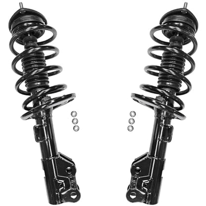 Detroit Axle - Front Struts Sway Bars for 2014 2015 2016 2017 Mazda 6, Struts with Coil Spring Assembly Sway Bar End Links Replacement Suspension Kit [with Automatic Trans] - size: 4QS50696/ sway kit