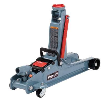 Pro-Lift F-767 Grey Low Profile Floor Jack - 2 Ton Capacity - color: Grey, style: Floor Jack