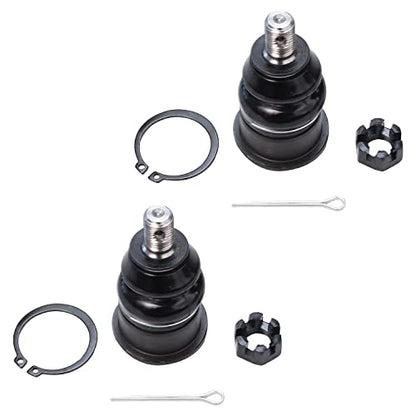 Detroit Axle - 4pc Front Wheel Bearing Hubs Kit for 1996-2007 Ford Taurus | 1996-2005 Mercury Sable 1995-2002 Lincoln Continental 2 Wheel Bearing Hubs Assembly 2 Lower Ball Joints Replacement