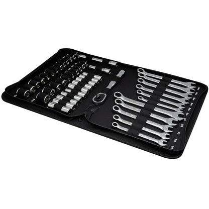 CRAFTSMAN Mobile Mechanics Tool Set, 3/8 Inch Drive, 72 Tooth Ratchet, 47 Piece (CMMT12119)