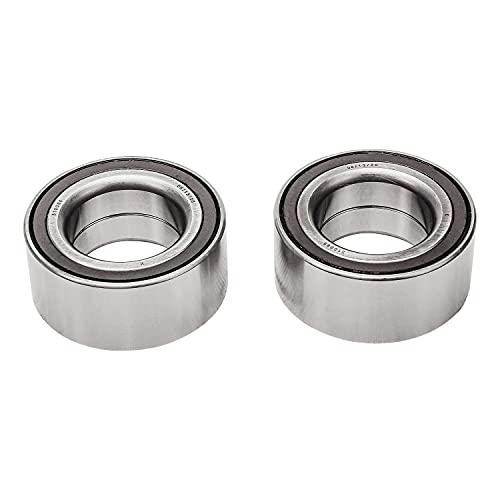 Detroit Axle - Pair Front Wheel Bearings for Honda Accord 2008-2012, Accord Crosstour 2010-2011, Crosstour 2012-2015, Acura TL TSX 2009-2014 with ABS - style: 510095 x2/Pair