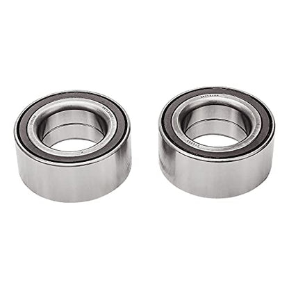 Detroit Axle - Pair Front Wheel Bearings for Honda Accord 2008-2012, Accord Crosstour 2010-2011, Crosstour 2012-2015, Acura TL TSX 2009-2014 with ABS - style: 510095 x2/Pair