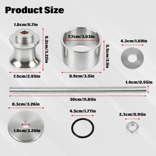 ATV Wheel Bearing Removal Tool Compatible with Polaris RZR/General/Ranger/Sportsman 40 or 44 mm Wheel Bearings