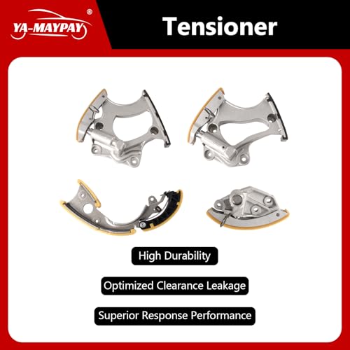 Engine Timing Chain Kit W/Sprocket & Tensioner & Guide Compatible with Audi Q5 Q7 S4 A4 A5 A6 A7 A8 3.0L OE# 06E109465BC 06E109465 06E109465AS 079109507AK