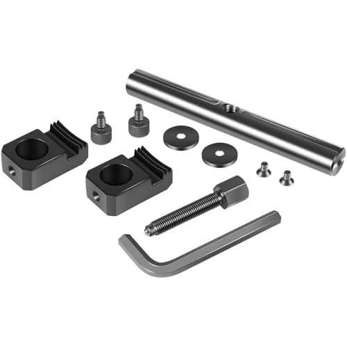 Bonbo Universal Ribbed Drive Pulley Crankshaft Remover Tool for A/C Unit Water Pumps Automotive, Adjustable Timing Puller