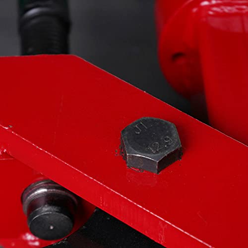 Bead Breaker 5in Manual Tire Bead Breaker Tire Bead Repair Tool For Tire Removal, Heavy Duty Bead Buster Tire Changing Tools Bead Breaking Force for Car Truck, Tractor, Mower, ATV, RV, Golf Cart, Red