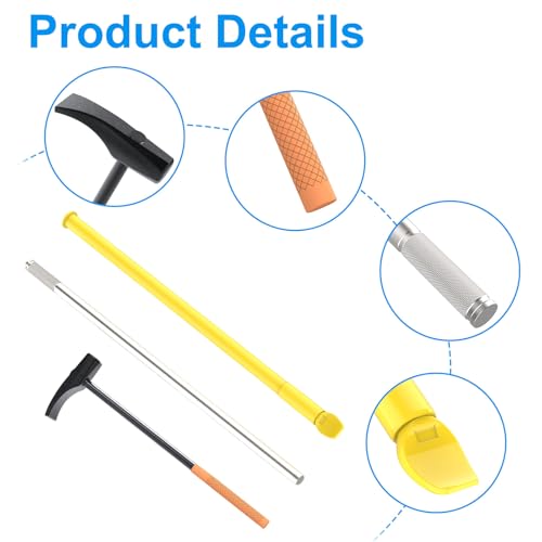 Tire Hammer Tire Bead Breaker with 46.3" Tire Bead Breaker | Tire Hammer with Length Heavy Duty Steel Tire Bead Breaker, Tire Iron Tool for Tire Changing Tool Tire Changer Kit