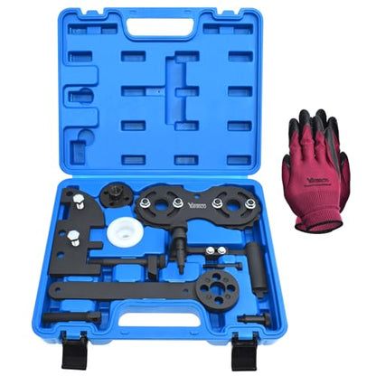 Camshaft Alignment Tool Kit, Camshaft Chain Timing Tool | Timing Tool Kit Compatible with New Volvo 2.0T S60 S80 V60 V70 XC60 XC70 XC80 with B4204/B4154 Engine (8-Speed Transmission)