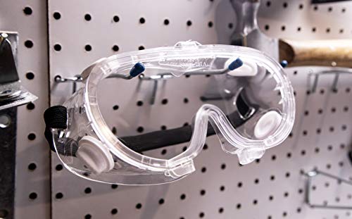 Protective Safety Goggles, Clear Lens & Anti Fog, Adjustable Head Belt Lightweight & Durable, 6 Pack - style: Clear Lens 6 Pack Safety Goggle