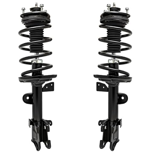 Detroit Axle - Front Struts & Coil Springs Rear Shock Absorbers Replacement for 2009-2015 Honda Pilot - 4pc Set - size: 4AQ47468/ strut shock kit