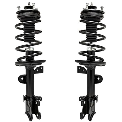 Detroit Axle - Front Struts & Coil Springs Rear Shock Absorbers Replacement for 2009-2015 Honda Pilot - 4pc Set - size: 4AQ47468/ strut shock kit