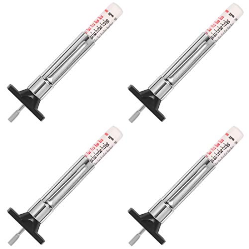 Tire Tread Depth Gauge, Tread Depth Gauge, Tire Gauges, Color Coded Tire Depth Gauge, Tire Tread Gauge, Tire Tread Depth Accurate Measurement Tools by PROND (White Type - 4PCS) - color: White Type - 4PCS