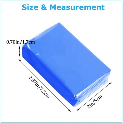 Plastilina para Carro – Premium Clay Bar for Auto Detailing, 30cc, Recyclable & Unscented, Perfect for SUVs, Trucks, and Cars