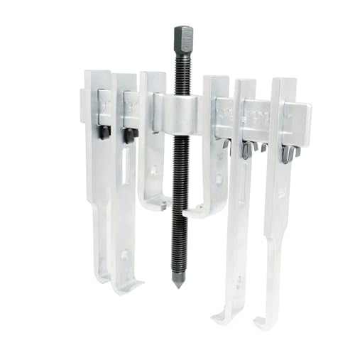 URREA 4234 Straight Jaw Puller 10 Ton without Metal Box, 12-Piece - color: 12-piece Set