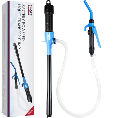 Cordless Fuel Transfer Pump Battery Powered Fluid Transfer Pump, 2.8 GPM | Portable Oil Transfer Pump, Electric Gas Transfer Pump for Water Gasoline Oil Diesel Transmission, with Flow Control Design - size: Portable Liquid Transfer Pump