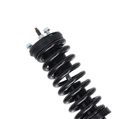Detroit Axle - 2pc Front Struts for 04-12 Chevy Colorado GMC Canyon, Struts & Spring Assembly 2004 2005 2006 2007 2008 2009 2010 2011 2012 Replacement Suspension Quick Install Ready Struts Shocks - size: 10291-2/Pair
