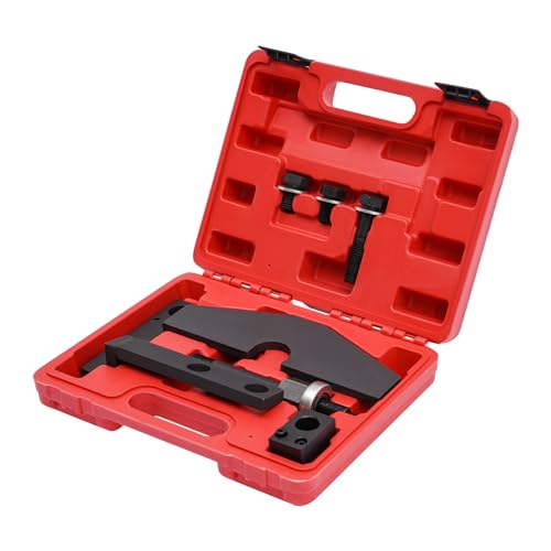 Camshaft Holding Tool Kit Compatible with BMW Mini Cooper (W10/11), 2001-2007 R50203-2007 R52 2001-2007 R53 Camshaft Engine Timing Tool Set Engine Locking Timing Tools Kit Red, Black