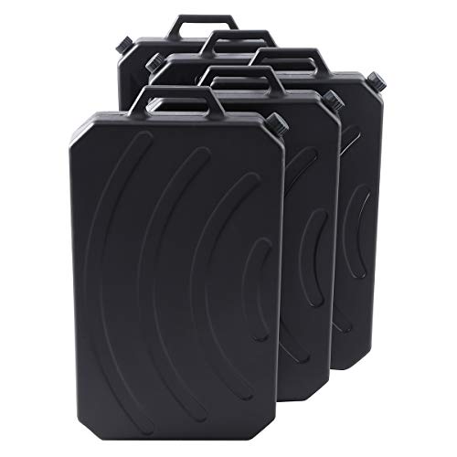 XFMT Motorcycle ABS Low Profile Oil Drain Pan W/Support Universal Fits For Harley Davidson Honda Yamaha Kawasaki (5) - color: 26"(Pack of 5)