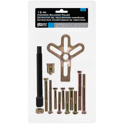 Performance Tool 1947 13-Piece Harmonic Balancer Puller - Essential Automotive Tool for Precise Engine Tuning and Maintenance