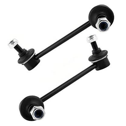 Detroit Axle - Rear 4pc Control Arms Kit for 09-14 Acura TL TSX, 08-17 Honda Accord, 2 Lower Rearward Control Arms 2 Sway Bar Links 2009 2010 2011 2012 2013 2014 Replacement - size: 4CS48236/4PC