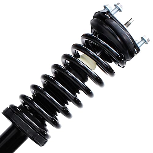 Detroit Axle - 2 Front Struts for 2005-2010 Jeep Grand Cherokee 2006-2010 Commander Complete Struts with Coil Spring 2006 2007 2008 2009 Replacement Ready Strut Shocks Assembly - size: 171377L_171377R/PAIR