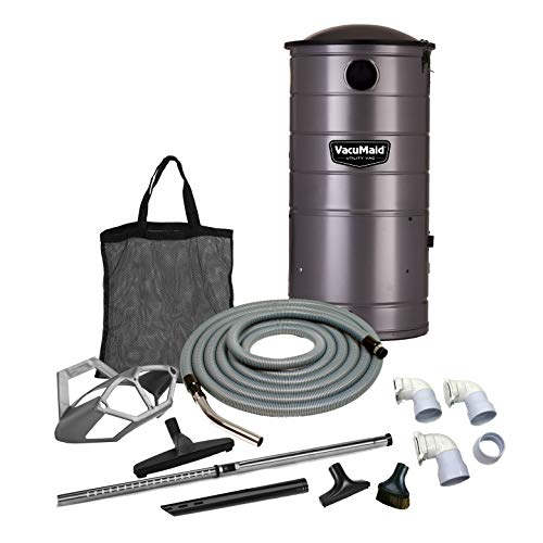 UV150GKP3 Extended Life Professional Wall Mounted Utility Vacuum with 50ft. Garage Kit Pro (Unit and Kit Plus 3 Inlets) - size: Unit and Kit plus 3 Inlets