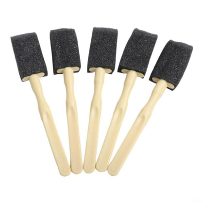 Car Air Vent Cleaning Brush Set Soft Sponge Detailing Tool for AC Grille Dashboard Dust Removal Auto Interior Cleaner Kit 14cm(10Pcs) - size: 10Pcs