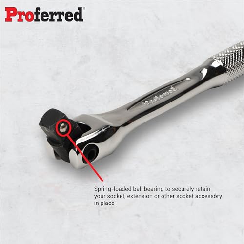 S42101 Cobra Flex Handle, Breaker Bar, 3/8" Drive, 8", Chrome - size: 3/8 X 8 INCHES, style: COBRA FLEX HANDLE