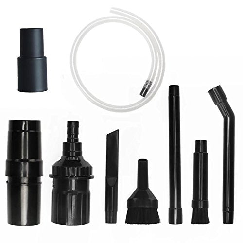 ANBOO 1-1/4inch & 1-3/8'' Vacuum Attachments Mini Micro Tool Attachment 8 Piece Set - size: 8pcs