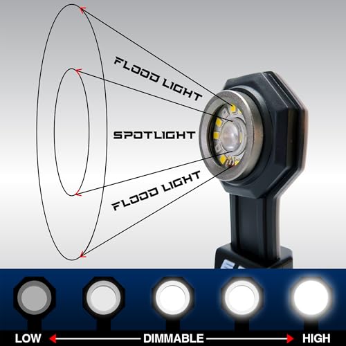 STKR Concepts FLEXIT Pocket Light, 650 Lumens, Black