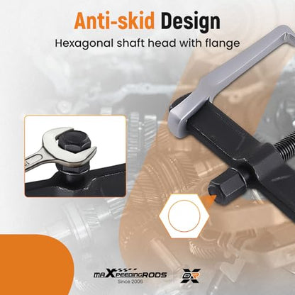 maXpeedingrods 12 Inch 2-Jaw Gear Puller, Reversible Jaw Bearing Puller Removal Tool, External Internal Pulling for Pulley Gear Bearing Flywheel Removal - size: 12 Inch
