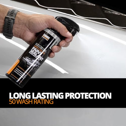 CERAKOTE® Rapid Ceramic Paint Sealant Spray - Ceramic Coating for Cars | 14oz - Ceramic paint sealant, 50+ wash rating. Hydrophobic, high-gloss spray-on protection for car paint.