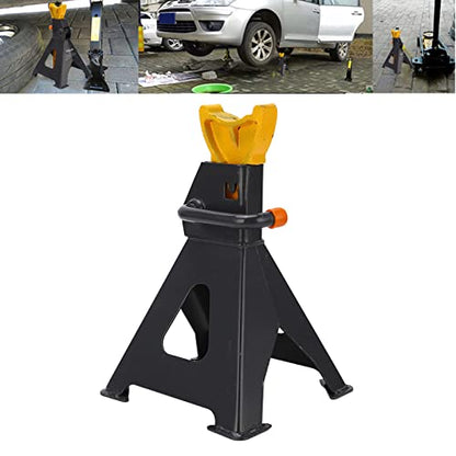 3-Ton Jack Stands - Heavy Duty Ratcheting Car Lift Stands for Cars, SUVs, Trucks, RVs, and Trailers